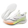 Flying woven mesh breathable casual student running shoes shock-absorbing sports shoes spring and summer single shoes