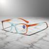 New Design Gradient Color Reading Glasses for Women Men Square Frame Anti Blue Light Presbyopic Glasses with Diopter 0 To +4.0