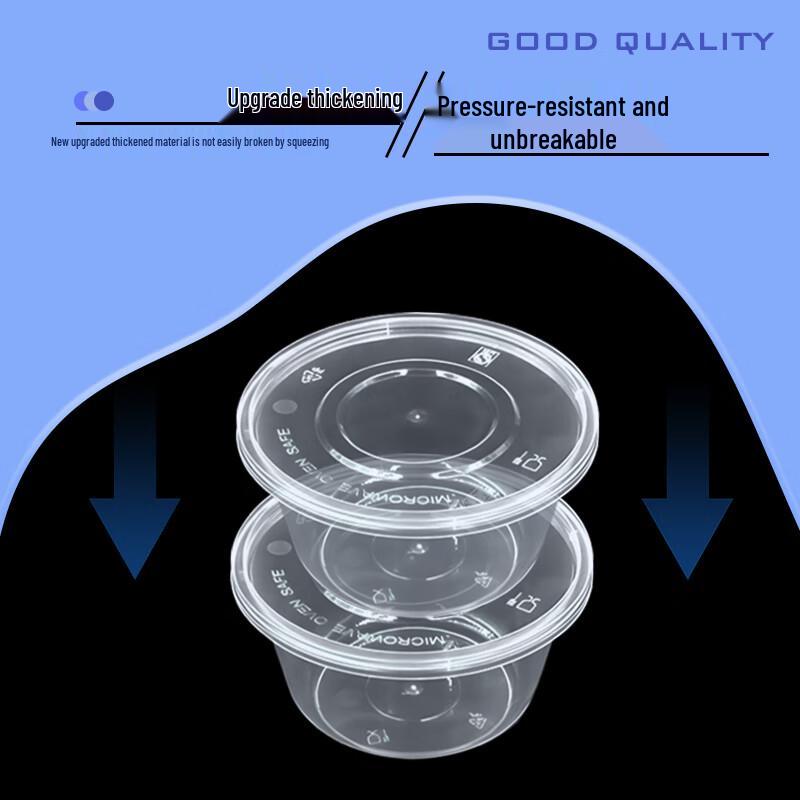 Weibo 200ml Round Disposable Microwavable Food Containers