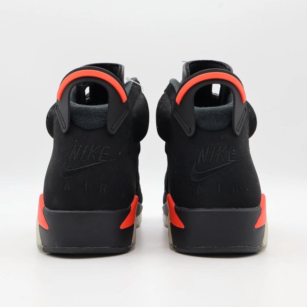 384664-060 Nike Air Jordan 6 Retro Black Infrared (Men's)