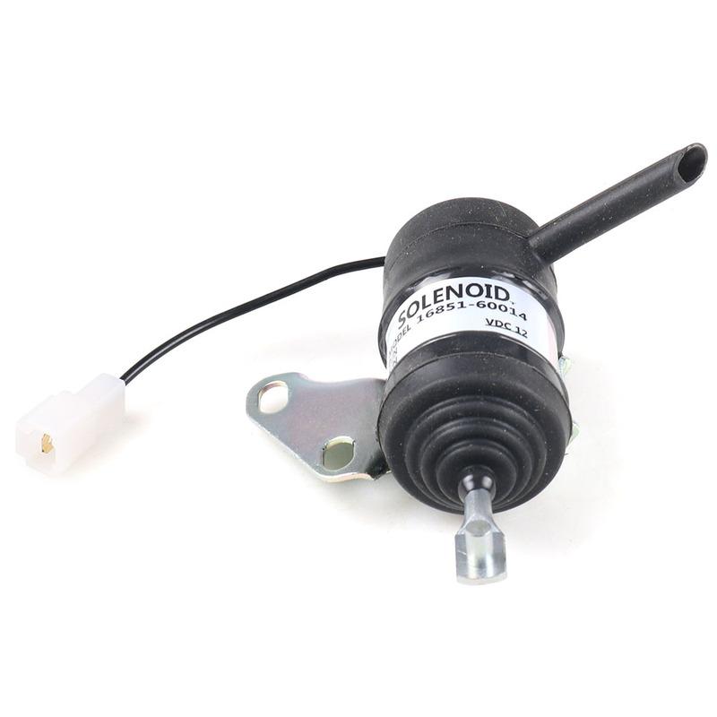 16851-60014 16851-60010 12-V-Stoppmagnetventil für Kubota RTV900R RTV900S RTV900T RTV900W Kraftstoffabschalt-Abschaltmagnetventil
