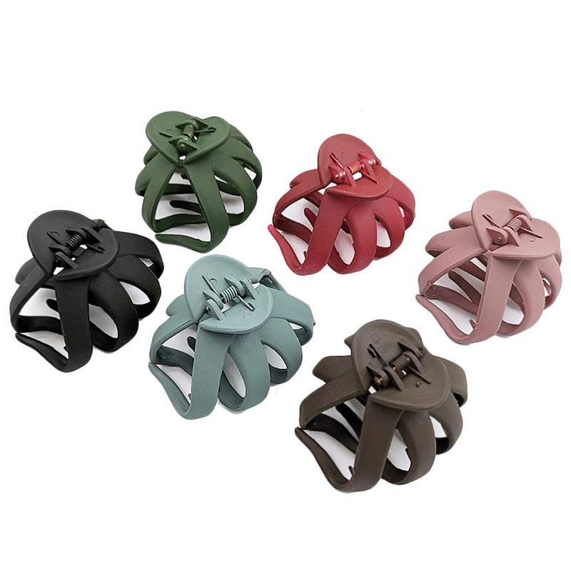 Geometric Octopus Hair Clip: Eight-Clawed Oval Claw for Japanese & Korean Styles