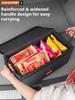 For Mitsubishi ASX Colt L200 Lancer Outlander Pajero Ralliart Car Trunk Foldable Storage Box Large-Capacity Stowing Tidying Bag ZL0