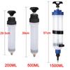 Car Oil Fluid Extractor Brake Fluid Syringe Pump Oil Change Syringe Pump Manual Suction Vacuum Fuel Transfer Hand Pump