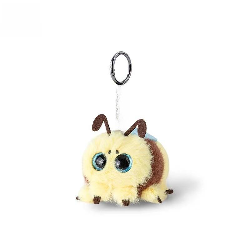 Plush Toy Pendant For Girls With Soft Cotton Fill Cute Bug Design For Backpack Decor