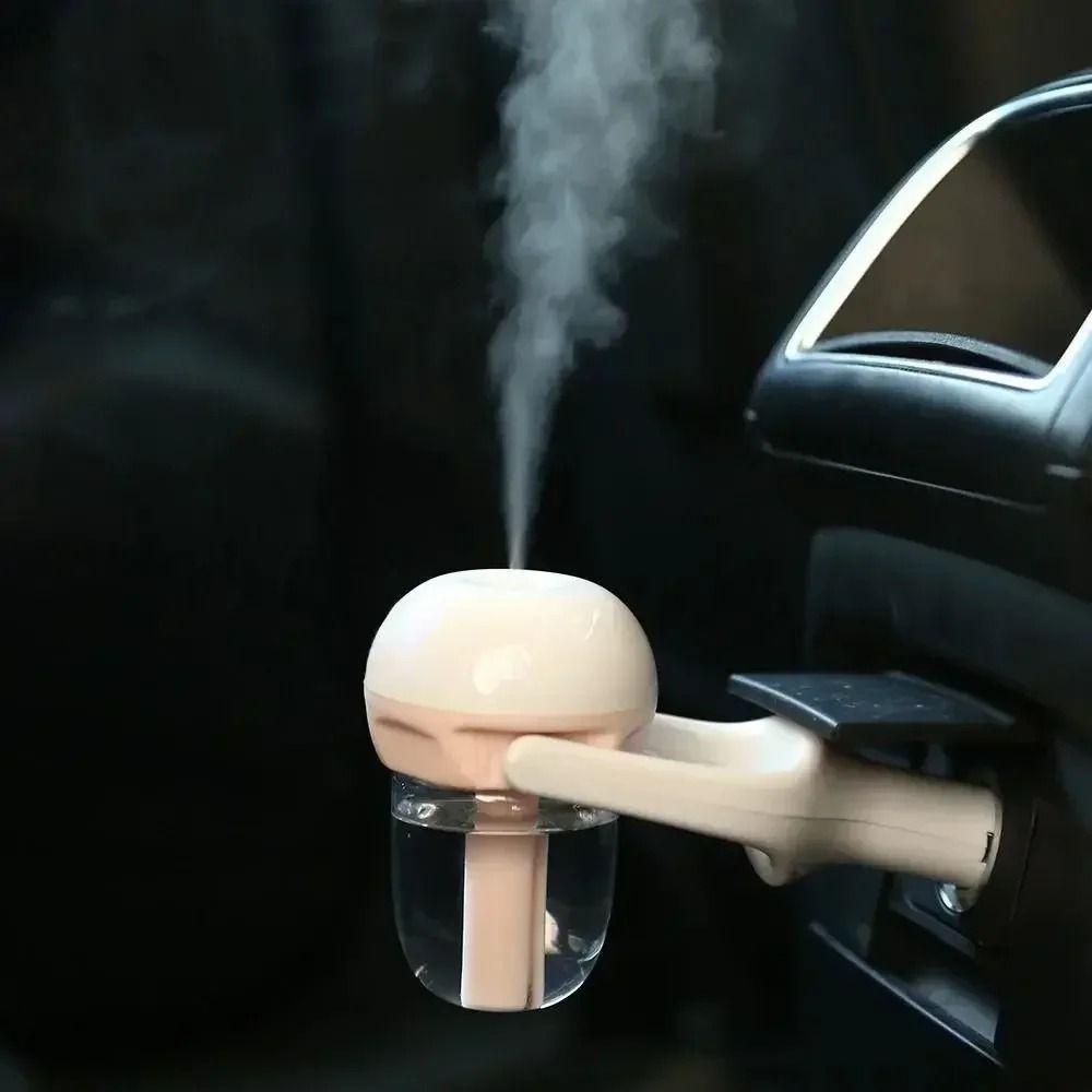 Creative Steam Air Purifier Refillable Auto Mist Maker Empty Car Air Freshener  Travel Use