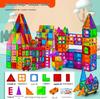 Stained Glass Magnetic Tile Building Blocks - Educational Toy for Developing Spatial Thinking