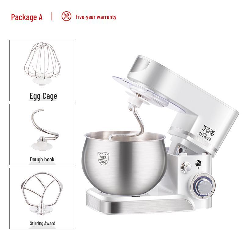 Konka ZuanChu Multifunctional Stand Mixer: Automatic 5L Egg Beater & Kneading Machine for Home Chefs