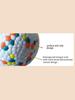 1 PCS Random Color High-Elastic Lightweight Popcorn Ball Chew Resistant Teeth Grinding Pet Toy Solid Dog Ball