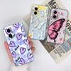Silicone Soft TPU For Huawei Honor 300 Pro 70 200 Lite X5B Plus X6 X6B X6S X8 Back Cover Fashion Pink Bow Tie Pattern Transparent Anti Slip For Huawei