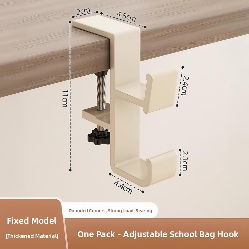Portable Headset Hanger Punch-free Table Side Hook Wall Hanging Racks Multi-functional Holder for Gaming Headphone Organizer