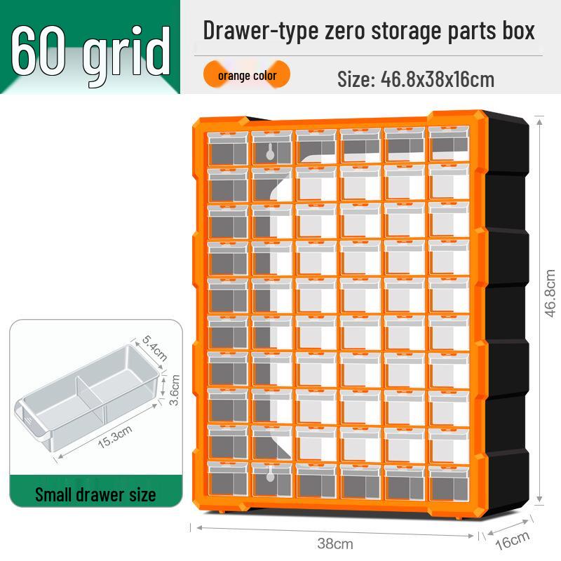 Parts Storage Cabinet with Drawers for Electronics, Hardware, & Screws