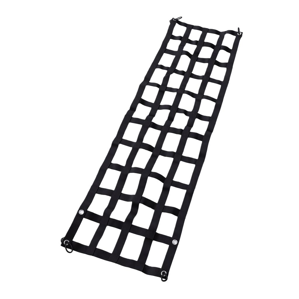 Tailgate Net for Pickup Truck Bed Tool Free Installation Universal Mesh Tail Gate for Full Size Pickup Truck Black