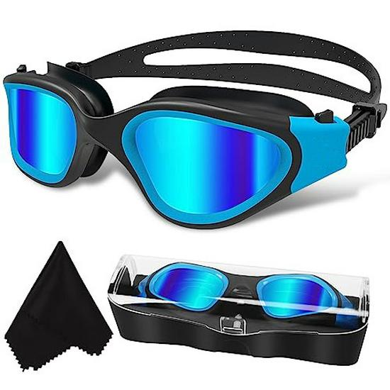 High-Definition Waterproof Anti-Fog Swimming Goggles - Unisex Casual & Professional Style