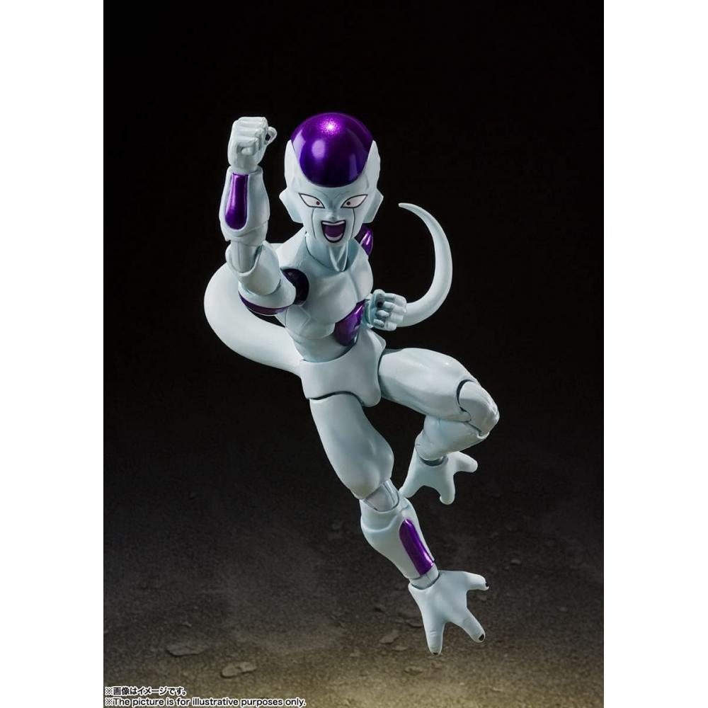 S.H.Figuarts Dragon Ball Z Frieza Fourth Form Approx. 120mm ABS&PVC Painted Movable Figure BAS62977