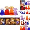 Encanto Mirabel Girls Princess Dress For Costume Parties And Cosplay Floral Detail