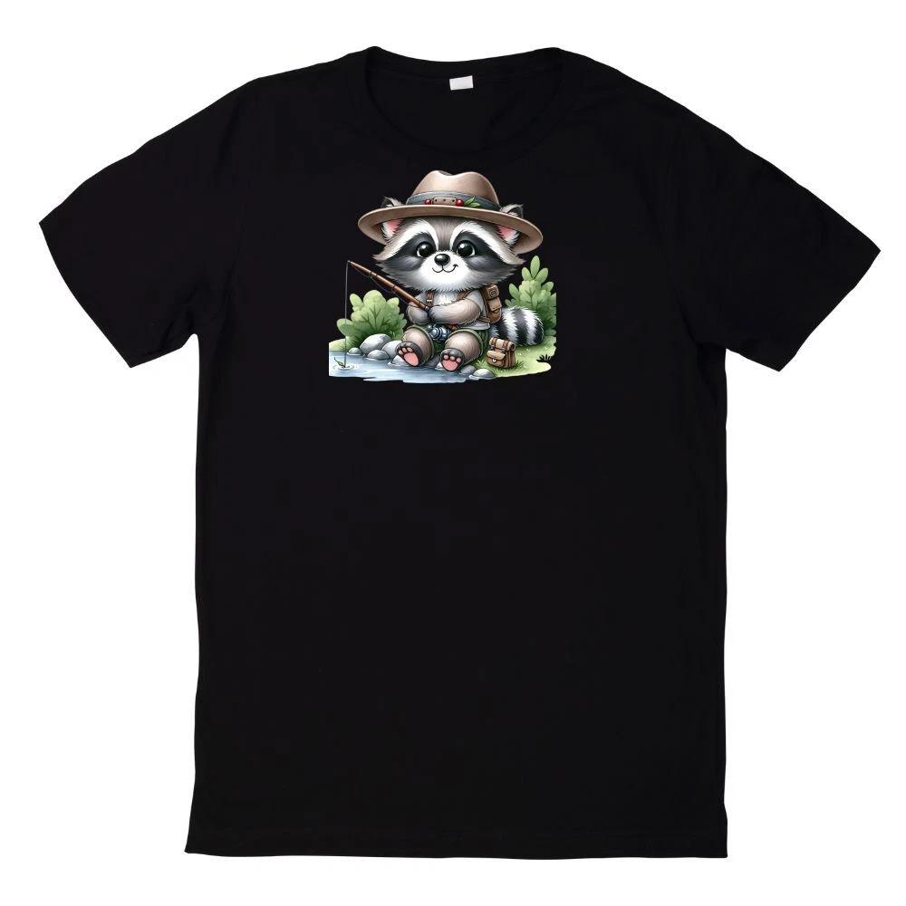 T-Shirt Süßer Waschbär Lustig Racoon Motiv XXXL