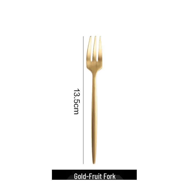 304 Stainless Steel Gold Stirring Spoon