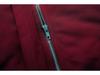 Korean Style Black Zippered Mid-Length Linen Coat
