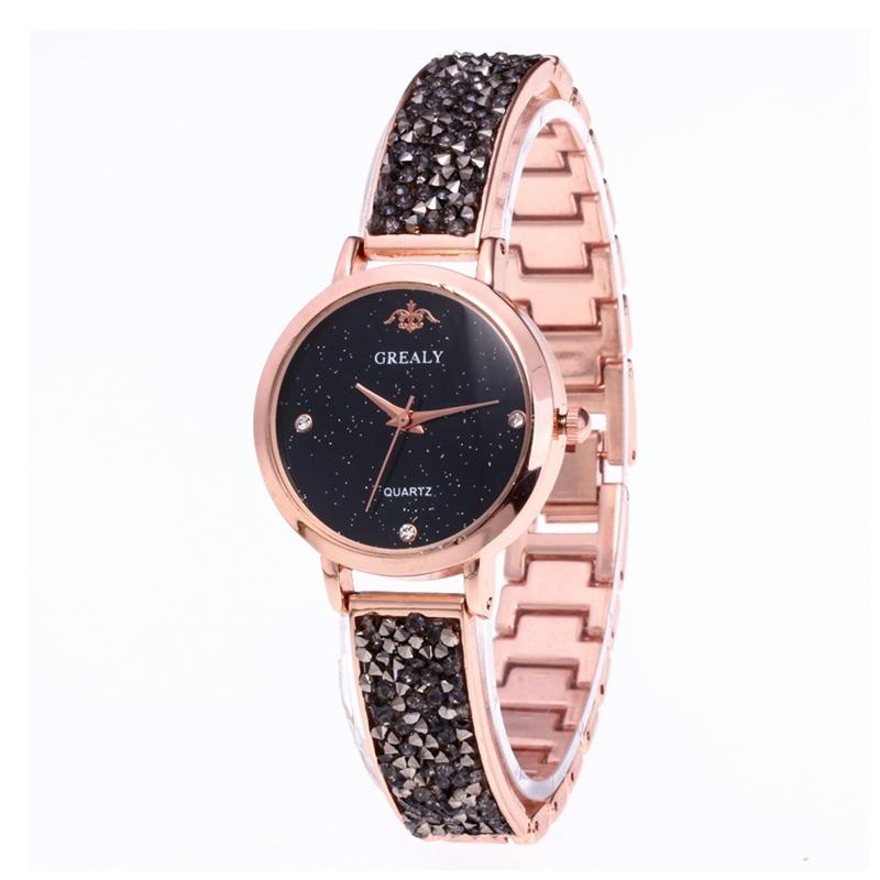 New Fashion Casual Women Watches Steel Band Diamond Women's Watch Rhinestone Bracelet Wristwatches Relogio Feminino Quartz Watch