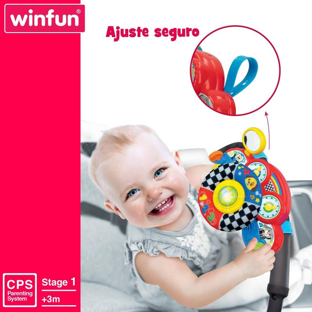 Steering Wheel for Pushchair Winfun 29 X 17 X 10.5 Cm (4 Units)