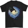 Ocean Whale Octopus Mens T-Shirt Cotton