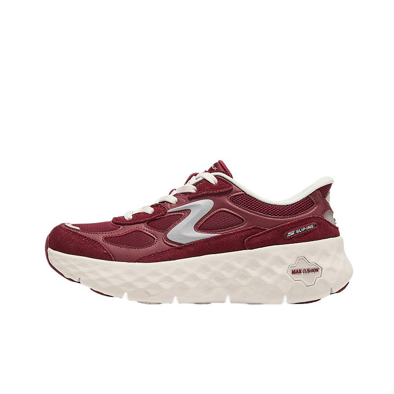 Skechers Go Walk Classic Lace-Up Comfortable Breathable Low-Top Running Shoes Women sneakers 126039-RED 35