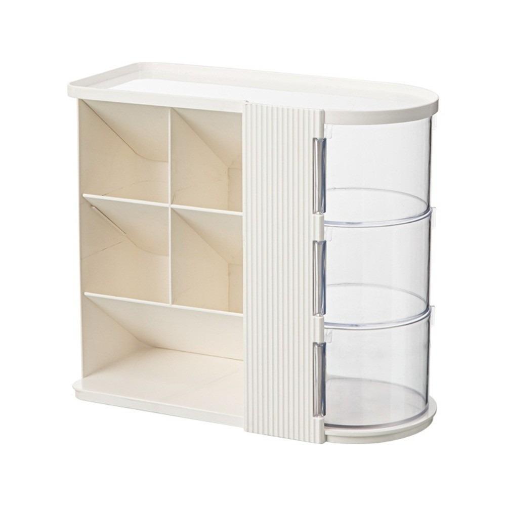 Large Capacity Student Pen Holder Organizer Drawer Style Cosmetic Storage Cabinet  Study Room