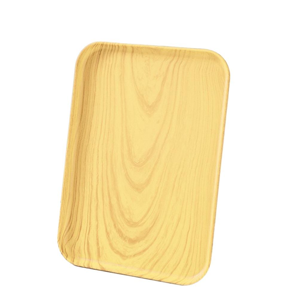 New Rectangular Pallet Plastic Nordic Style Food Bread Pan Dessert Pallet Household