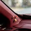 3-piece set of skewed mushroom ornaments, car center console accessories, and interior decoration ornaments