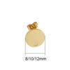 20pcs PVD Never Fade Stainless Steel Earrings Hooks Bulk Anti Allergy Earring Making Clasps For Diy Jewelry Supplies Findings