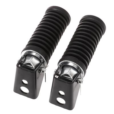 2 stuks Motorfiets Achtervoetsteunen Motorfiets Voetsteunen Compatibel met GS125 GN125 Motocross Motorfiets Accessoires Pedalen