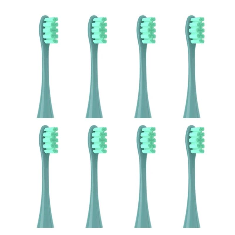 

8 PCS Replacement Brush Heads for Oclean X/ X PRO/ Z1/ F1/ One/ Air 2 /SE/Flow DuPont Soft Suitable Vacuum Bristle Nozzles