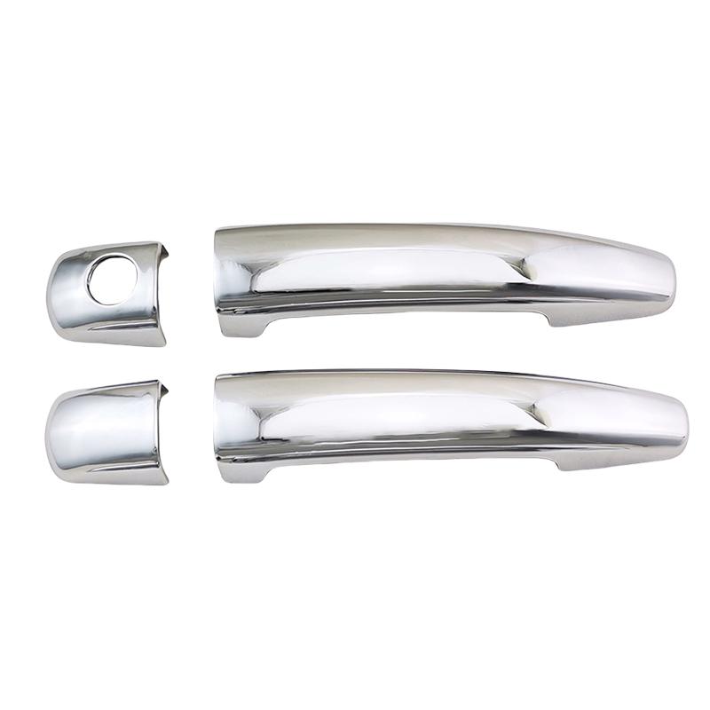 New Chrome Door Handle Cover Trim For Peugeot 207 208 308 2006 2007 2008 2009 2010 2011 2012 2013 2014 Cars Accessories