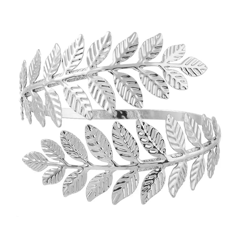 Bohemian Tassel Pendants Charm Upper Bracelet Arm Chain Metal Hollow Out Geometric Pattern Retro Arm Cuff Bangle Body Bracelets