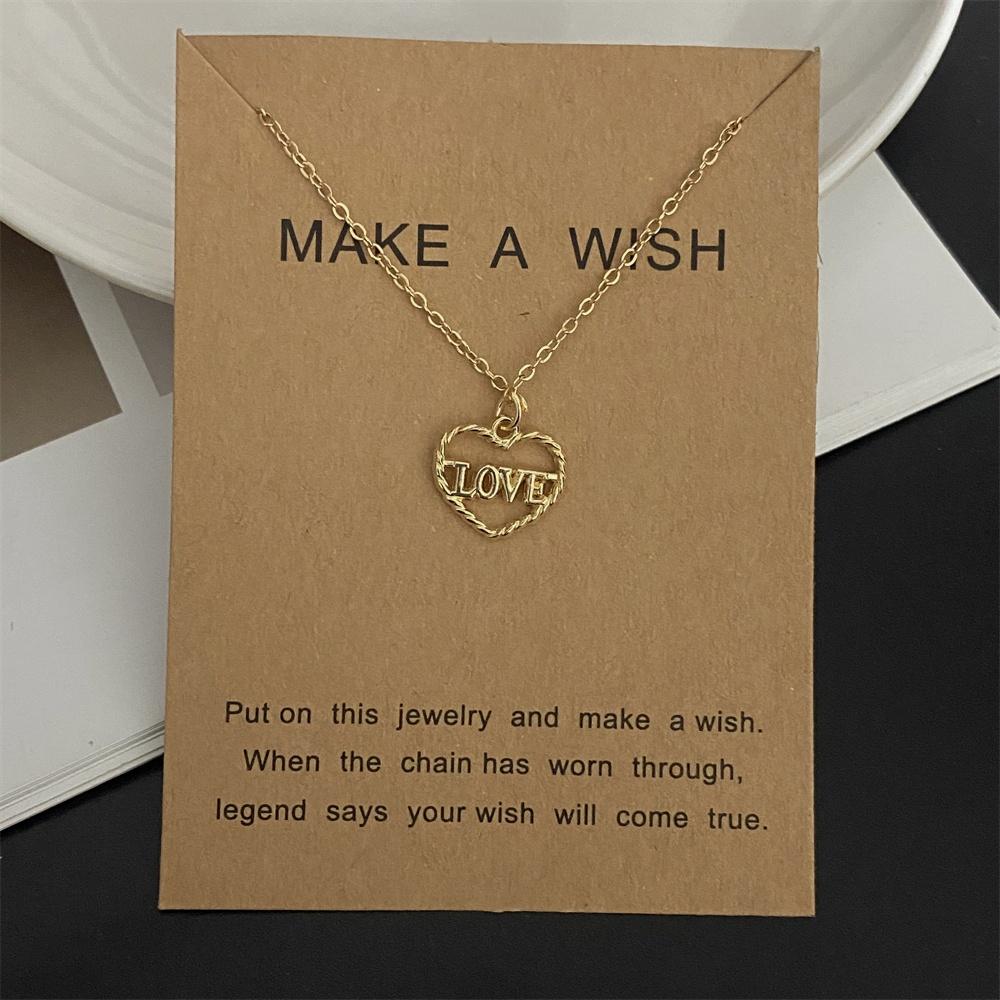 Moon Star Pendant Necklace for Girl Women Golden Color Various Design Link Chain Choker Necklace Gift for Friend Fashion Collar
