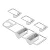 4Pcs Right Hand Drive Window Lift   Panel Decoration Cover Replacement Fit for Harrier Venza XU80 2020 2021