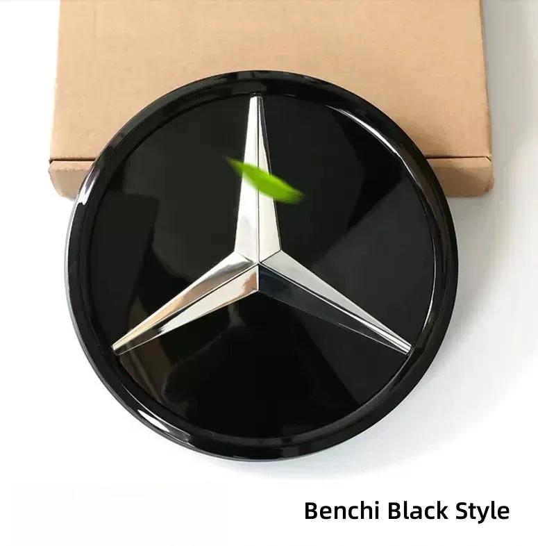 

Car Sticker The front grille star logo badge mirror bottom 3D ABS logo for Mercedes-Benz W205 W176 W212 W218 C117 CLA GLA CLS GL