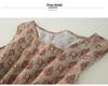 Light Pink Plaid Sleeveless Cotton Linen Dress - Summer 2026 Over-the-Knee