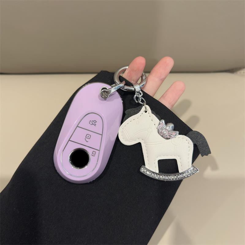 TPU Car Key Case Cover Shell Fob For Mercedes Benz A C E S G Class GLC CLE GL CLA GLB GLS W177 W205 W212 W213 W463 W222 X167 AMG