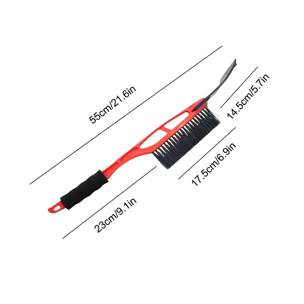 Ice Scraper Auto Glass Snow Shovel Ergonomic Defrost Ice Scraper For Winter Floor Window Driveway Patio Balcony Kitchen Outdoor
