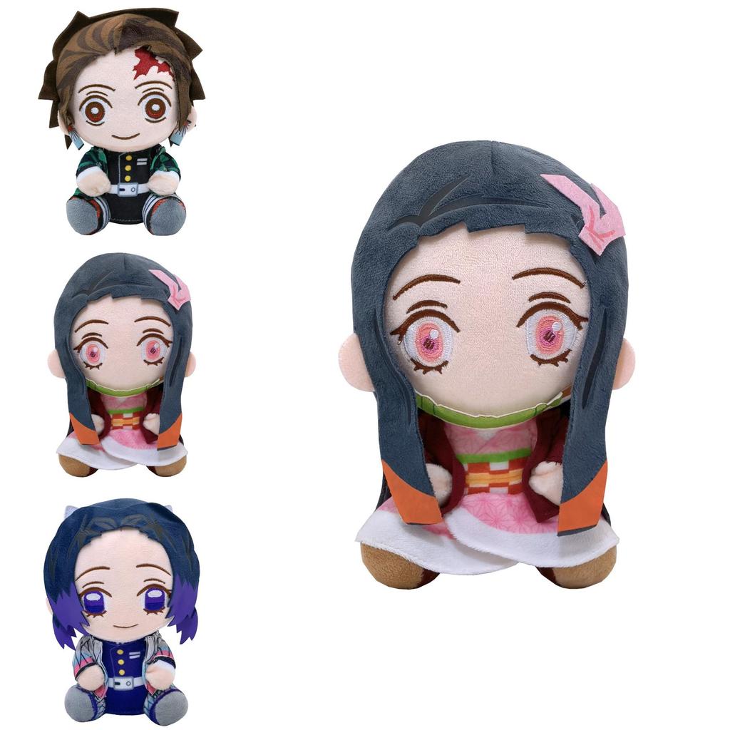 Demon Slayer Blade Plushie Doll Cartoon Kawaii Anime Tanjiro Soft And Safe For Kids Great Gift