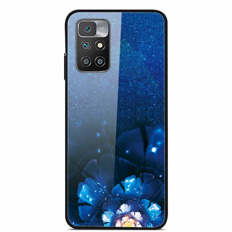 For Redmi Note 10 Pro Cases Note10T Tempered Glass Hard Back Cover for Xiaomi Redmi Note 10 5G / Note 10T Phone Case Capa Fundas