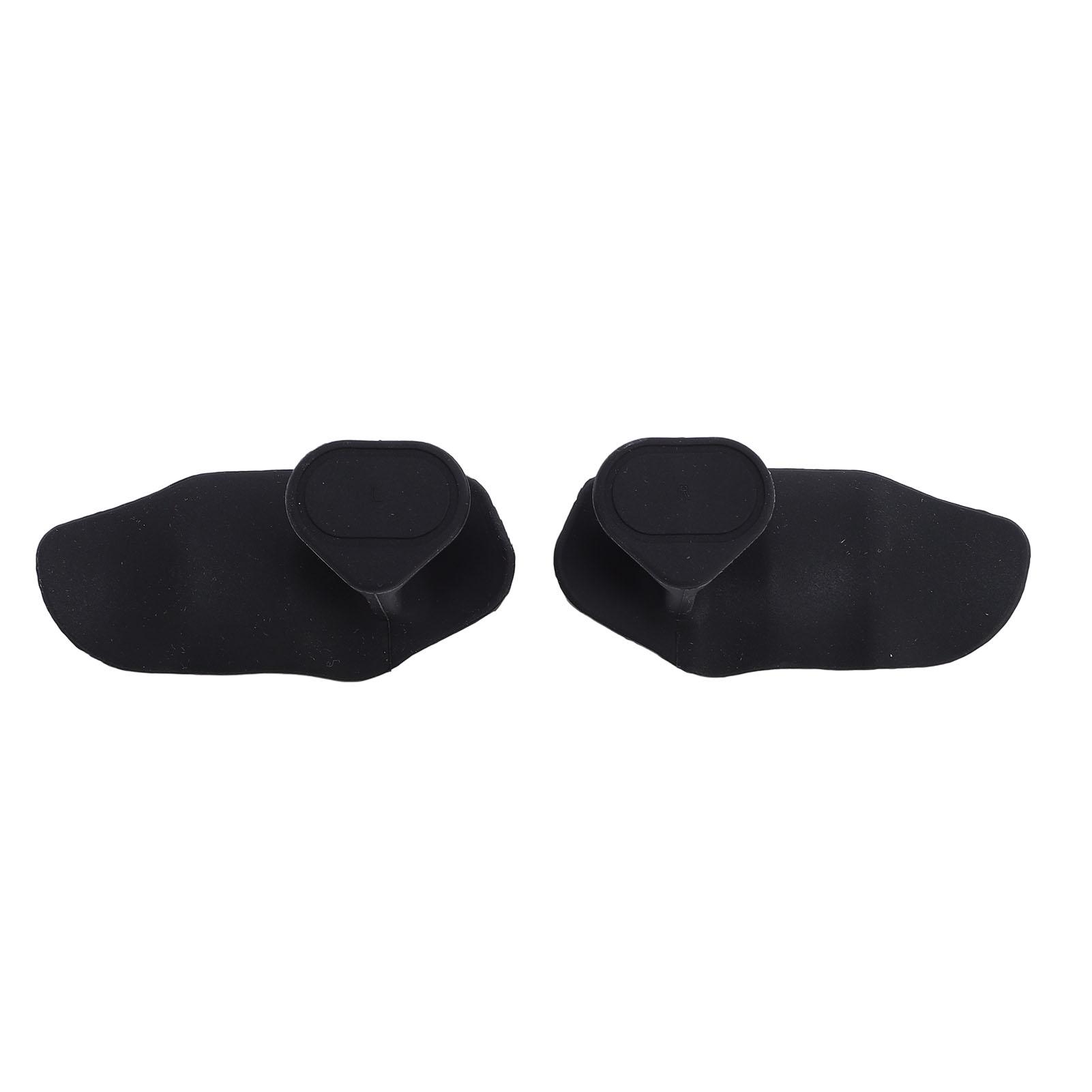 

1 Pair Workout Weight Lifting Grips Anti Slip Rubber Gym Workout Grips for Bodybuilding Powerlifting Black