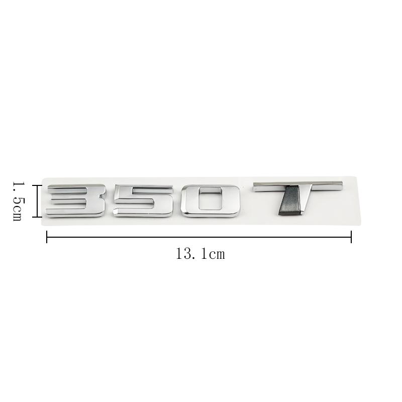 AADG1 350T letter label trunk mark car stickers For Cadillac CT5 Overseas Edition 350T Label CT4 CT6 XT6 rear tail refit accessories