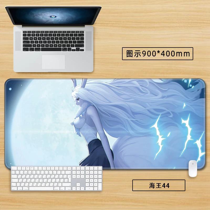 Anime Merchandise ONE PIECE Office Mouse Pad Oversized Boys Nautical King Animation Game Roronoa Zoro Computer Keyboard Cute Large Desktop Table Mat
