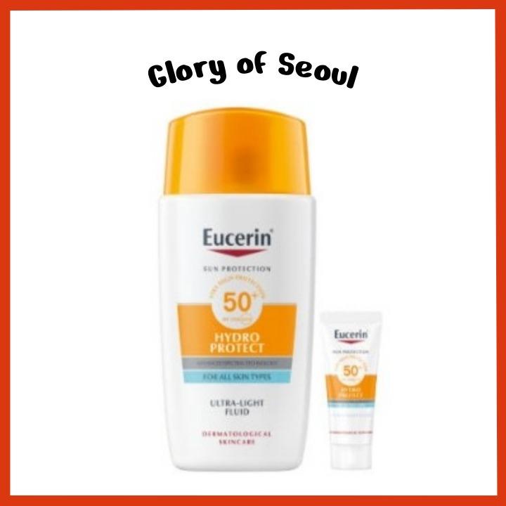 Eucerin Sun Face Hydro Protect Ultra-Light Fluid SPF50+ (50mL, 10mL)