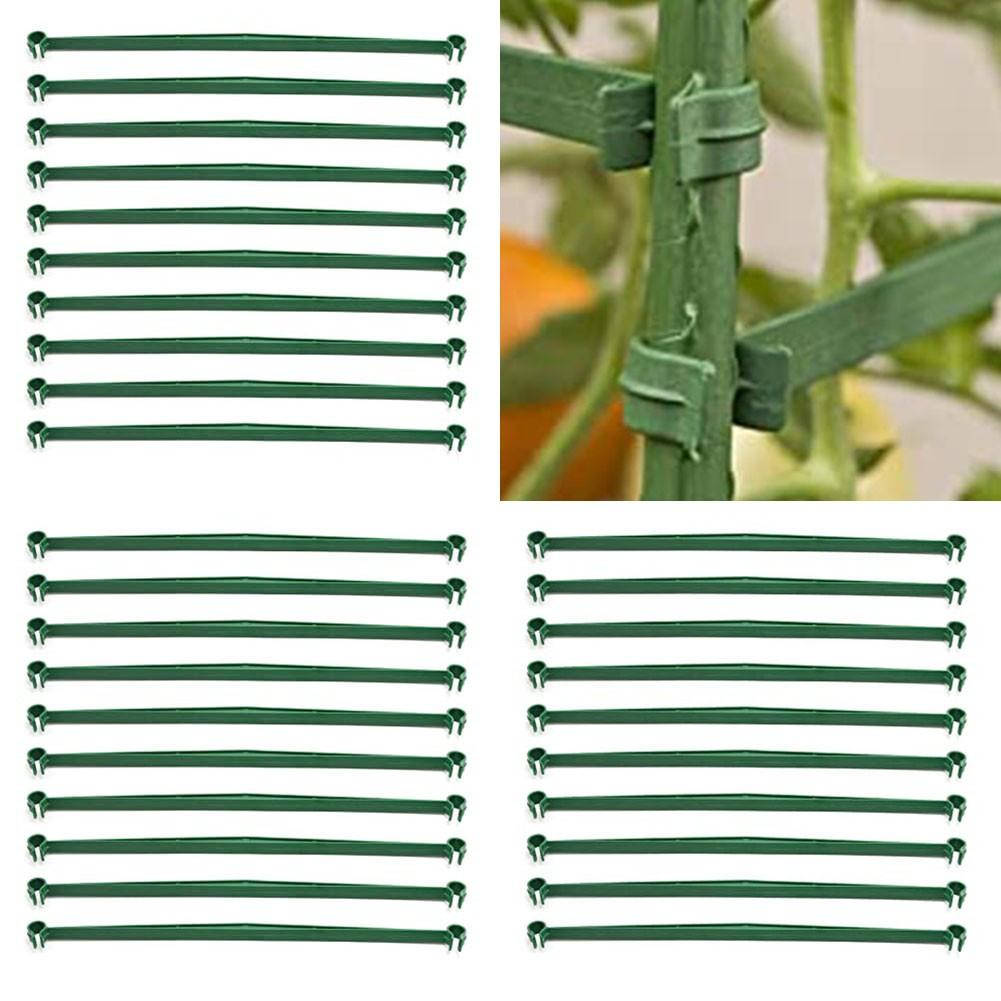 Tomato Cage Expansion Kit with 30 Plastic Connectors for Plant Support