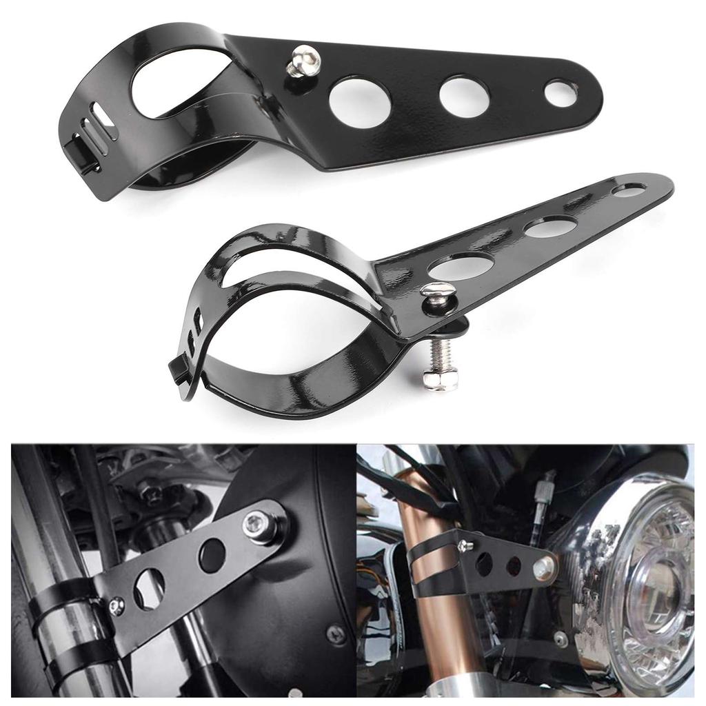 Motorcycle Universal 35mm‑43mm Headlight Mount Bracket Fork Headlamp Holder for Honda