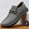 Handmade Suede Leather Casual Shoes for Men Comfy Walking Shoes Outdoor Driving Footwear Loafers Breathable Business Moccasins